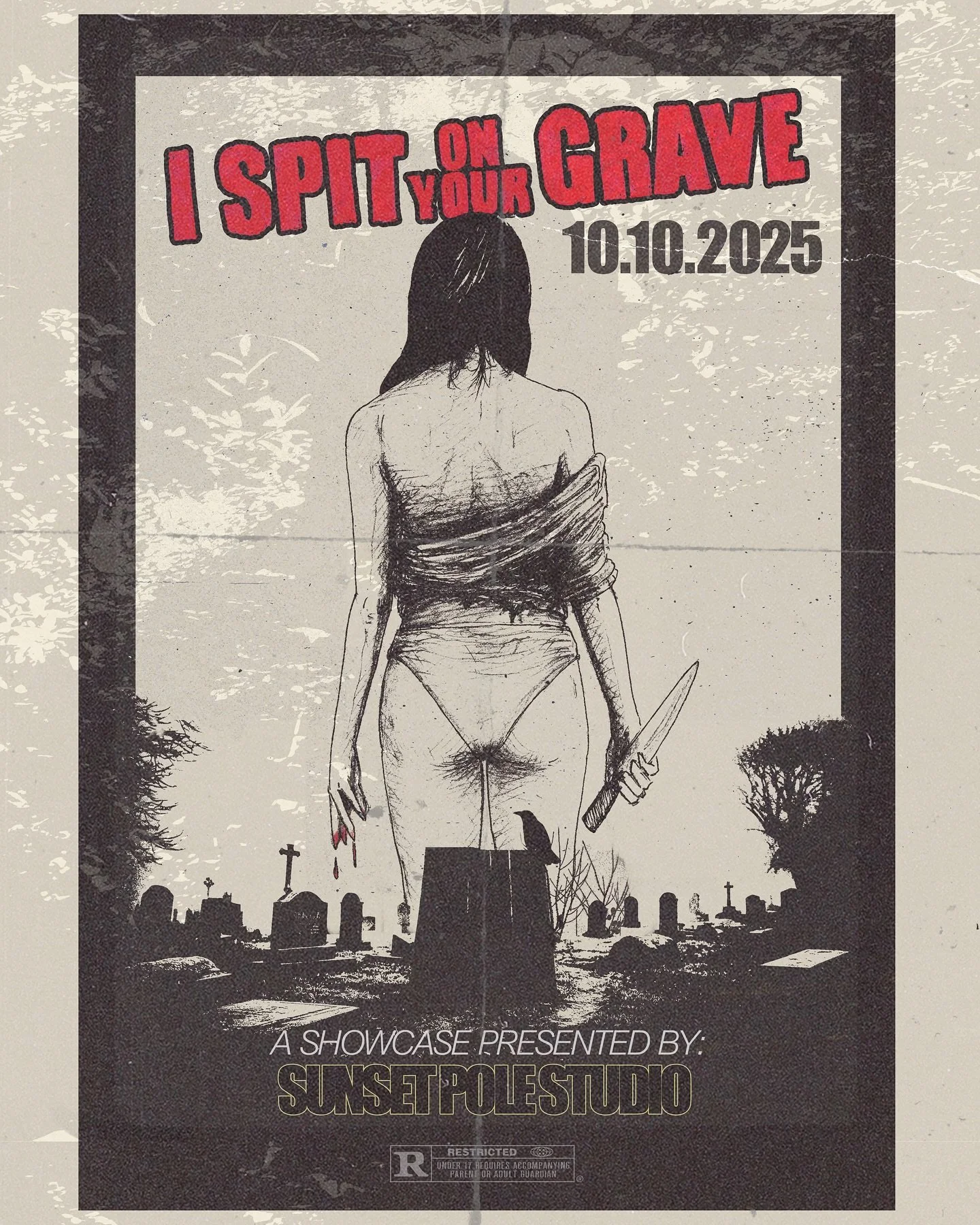 🔪After it was all over... she waited... then she struck back in a way only a woman can!

🔥Unleashing one year of fiery passion and fierce performances this October at Sunset Pole Studio ~ 
An Act of Vengeance.

🪦Join us Friday 10.10.2025
For a thr
