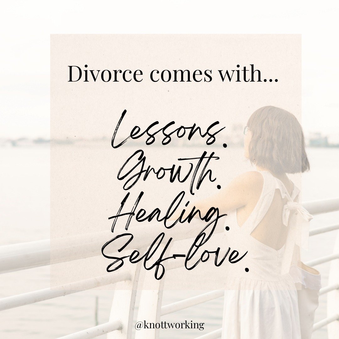 Divorce comes with&hellip;
✨ Lessons.
✨ Growth.
✨ Healing.
✨ Self-love.

But no one hands you a manual on what those lessons will be. Some days, they&rsquo;re empowering. Some days, they&rsquo;re gut-wrenching. Some days, they&rsquo;re both...all bef