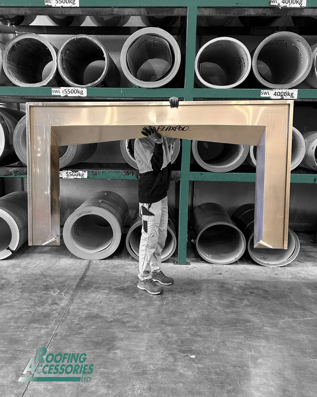 What’s on the fabrication table?Custom Chimney Cricket