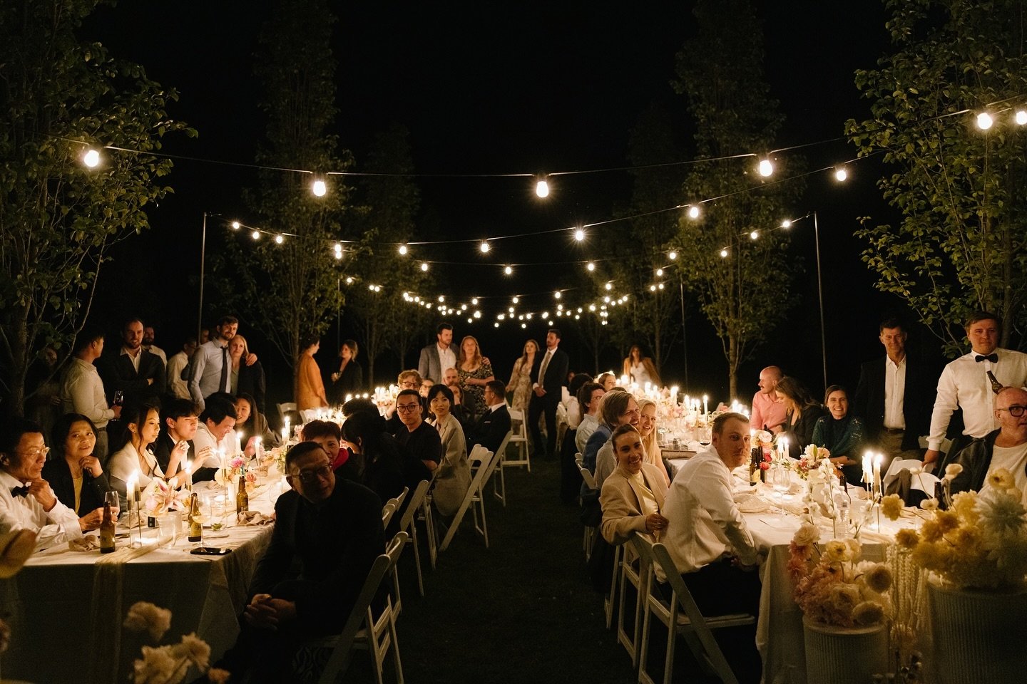 Here&rsquo;s to more candlelit garden receptions 

@stonehurstweddings