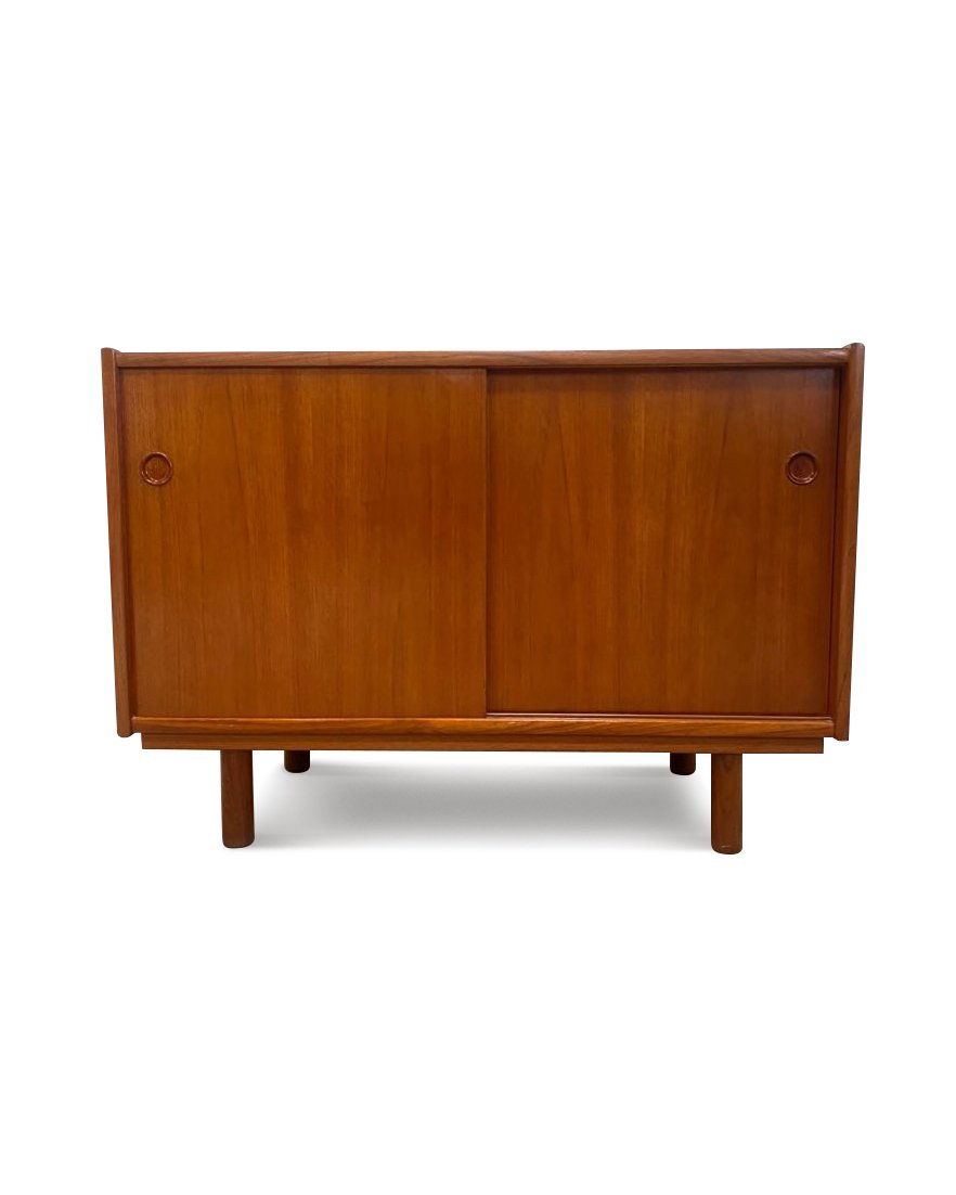 Compact Danish Teak Sideboard