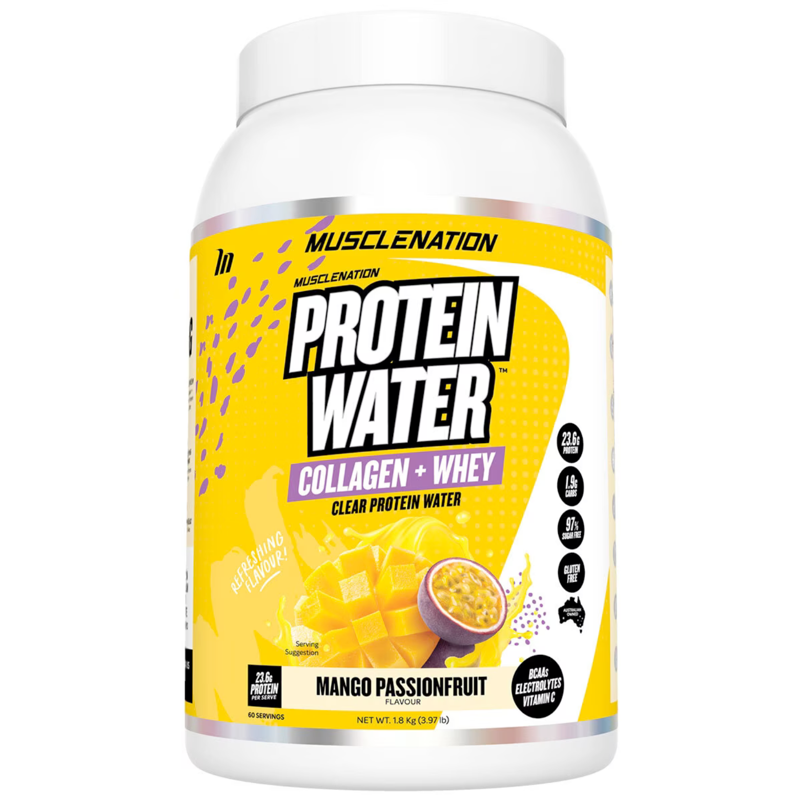 Muscle Nation Protein Water 1.8kg