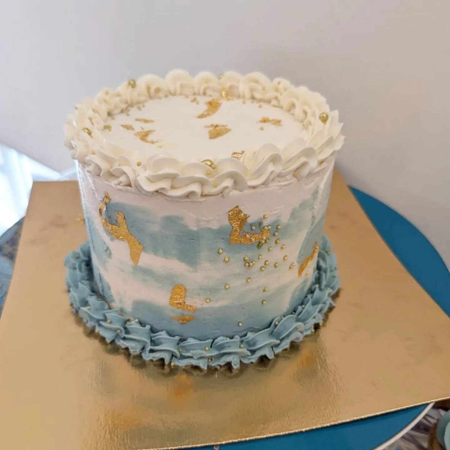 4 inch birthday cake for a one year olds birthday

Strawberry 
Lemon curd
Lemon buttercream