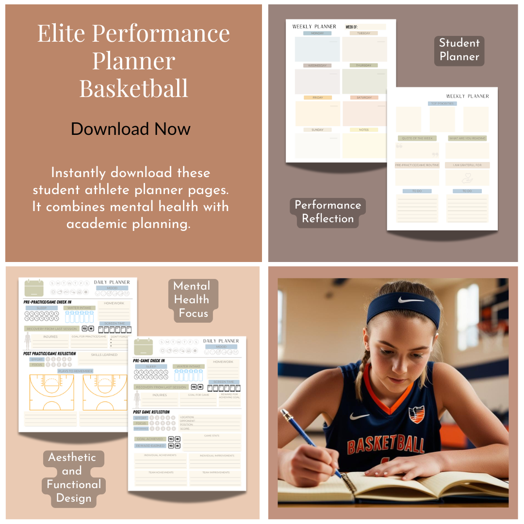 Elite Performance Planner for Basketball: Precision Planning for Peak Performance