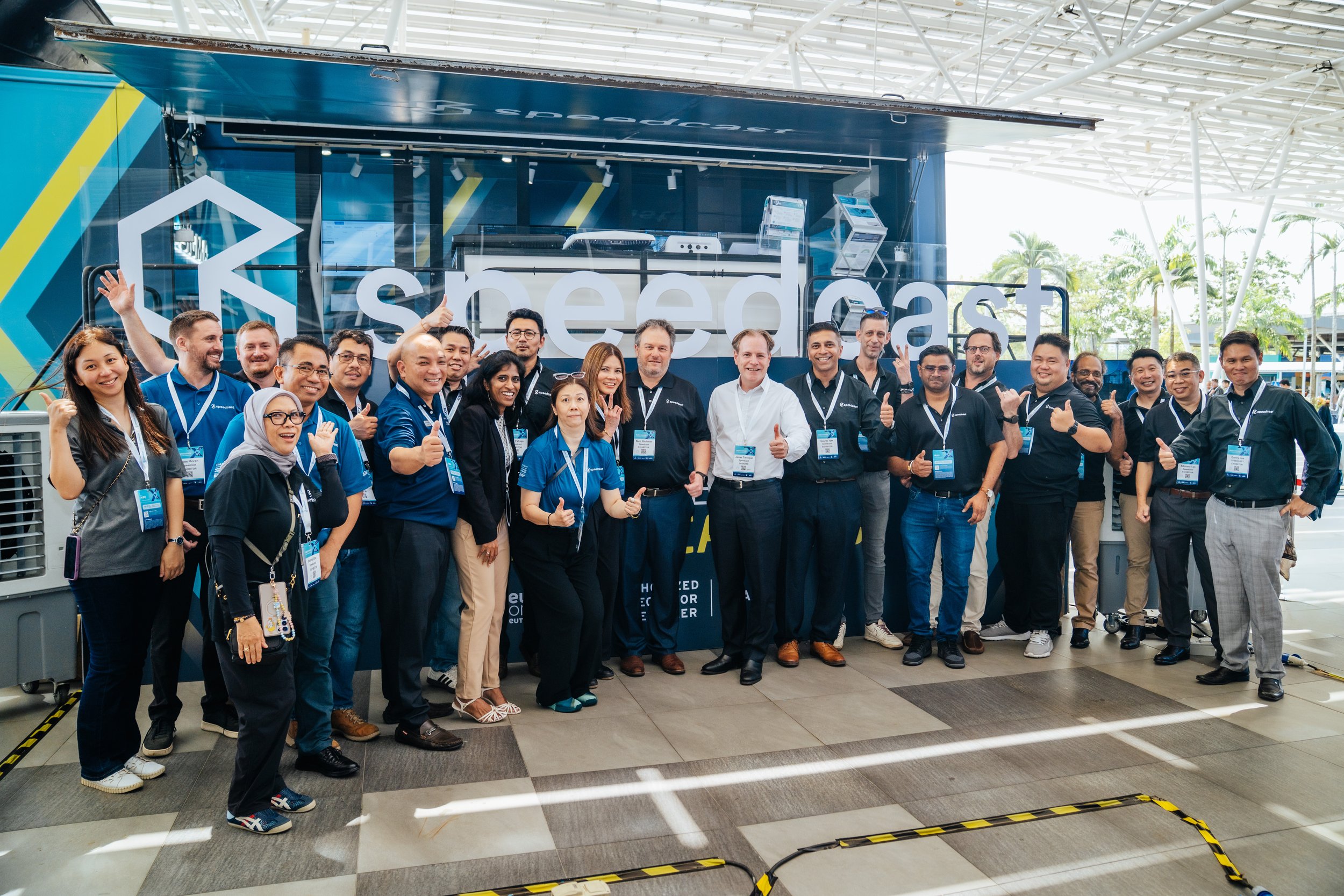 Speedcast, Live Demo Truck, Singapore
