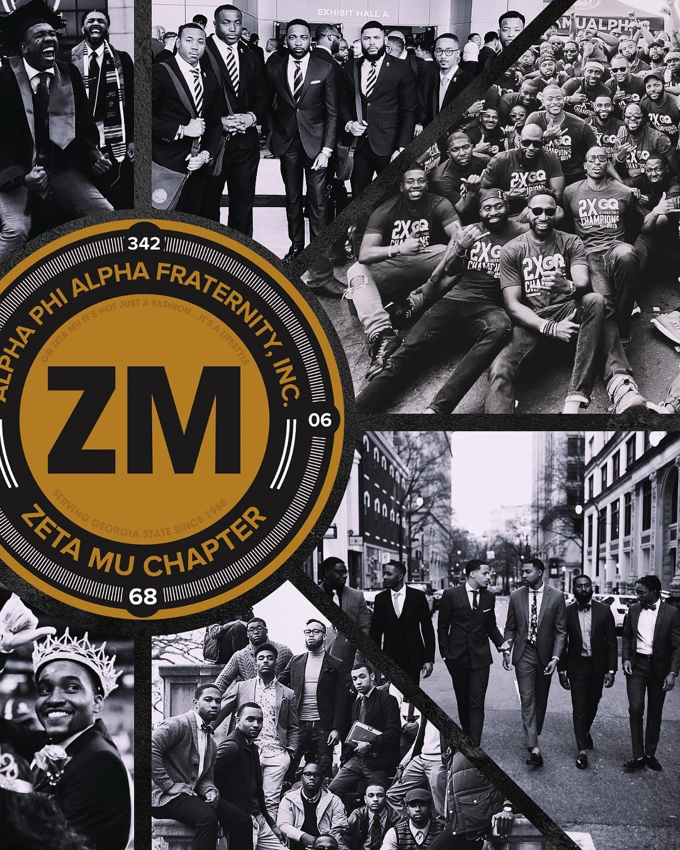 🎉5️⃣7️⃣...Happy Charter Day to our Brothers from the Zeta Mu chapter chartered on the campus of Georgia State University - Thursday, August 8, 1968. Continue to hold high the name!

#alphaphialpha #alphasouth #gadistrictalphas #zetamualphas #gqzetam