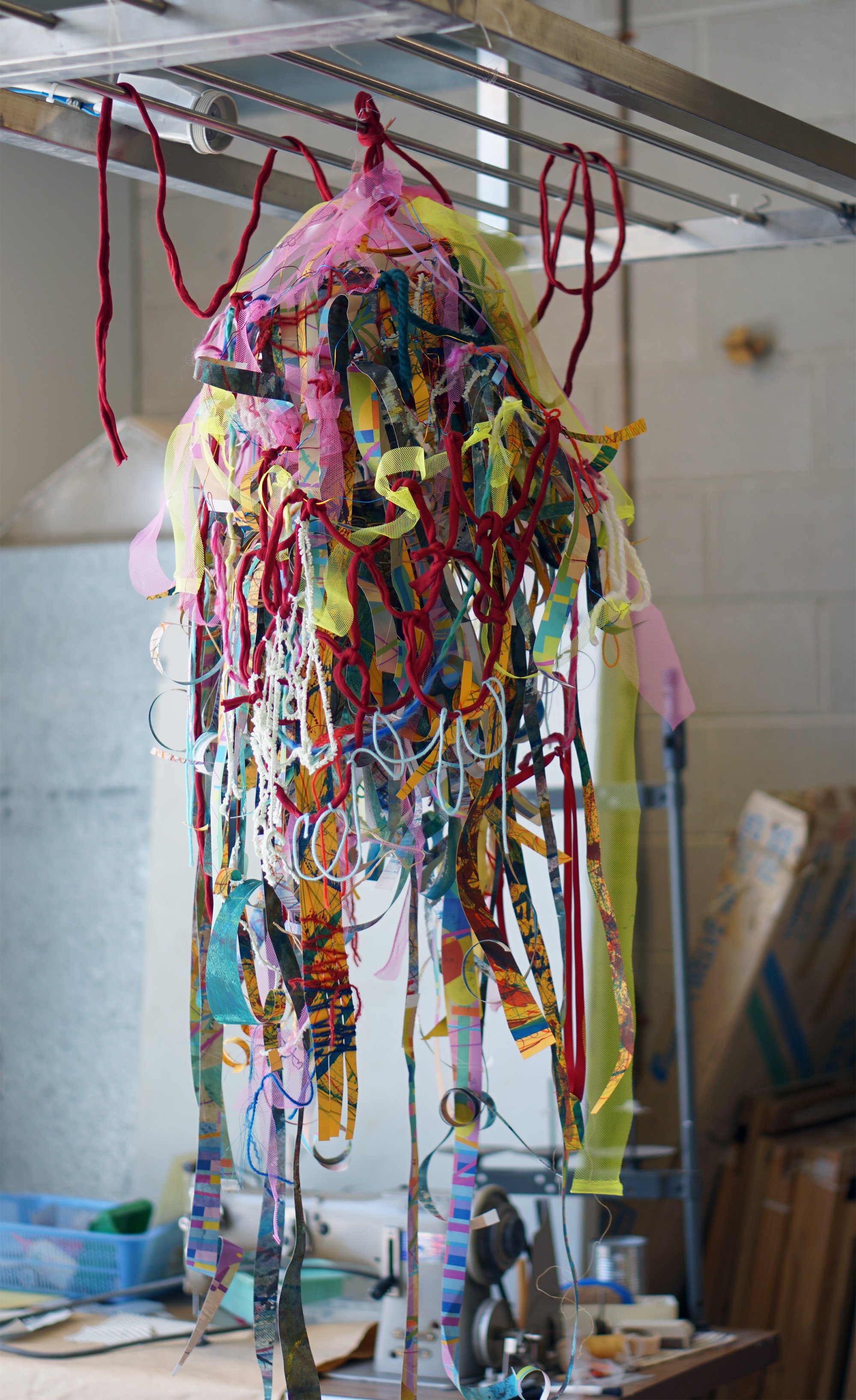 In-betweenness 2023, mixed media
