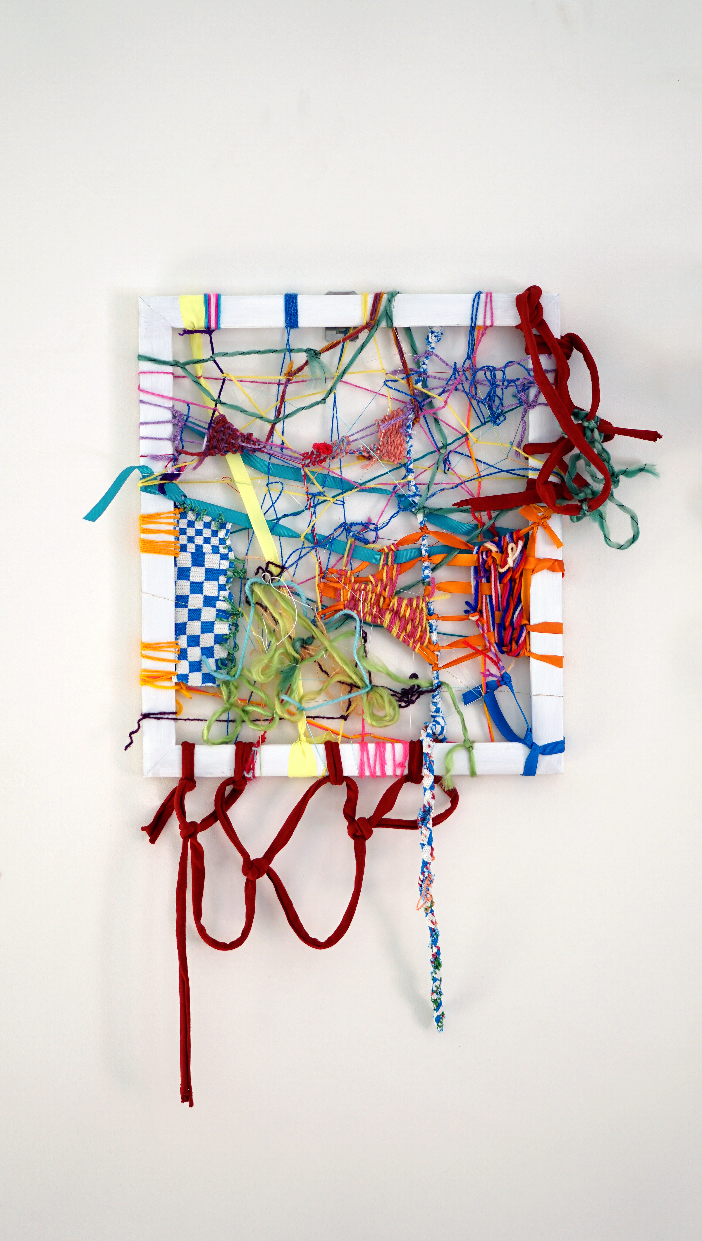 Many sips after the first, 2025
Mixed media on found frame