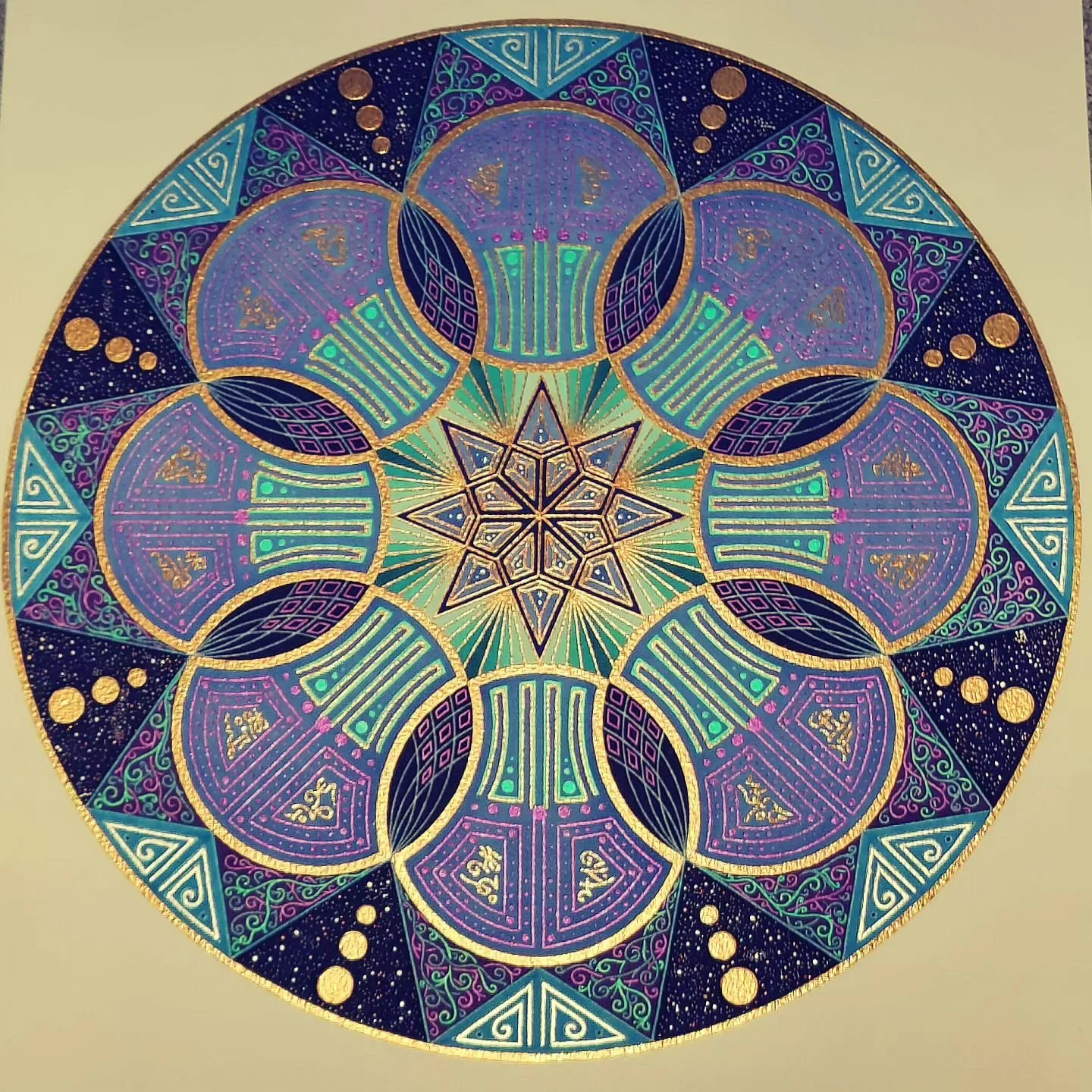 It's been a while since I have posted. If you are interested in having a unique piece of art that depicts your highest self DM me for details. #sacredgeometry #crystalgrid #soulsymbol #reiki #consciousness #oneness