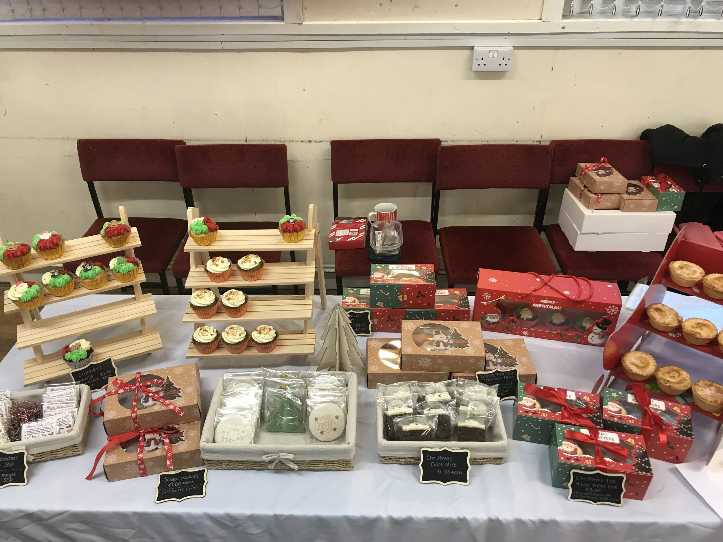 Bakes By Rach at our Christmas Family Event 2024