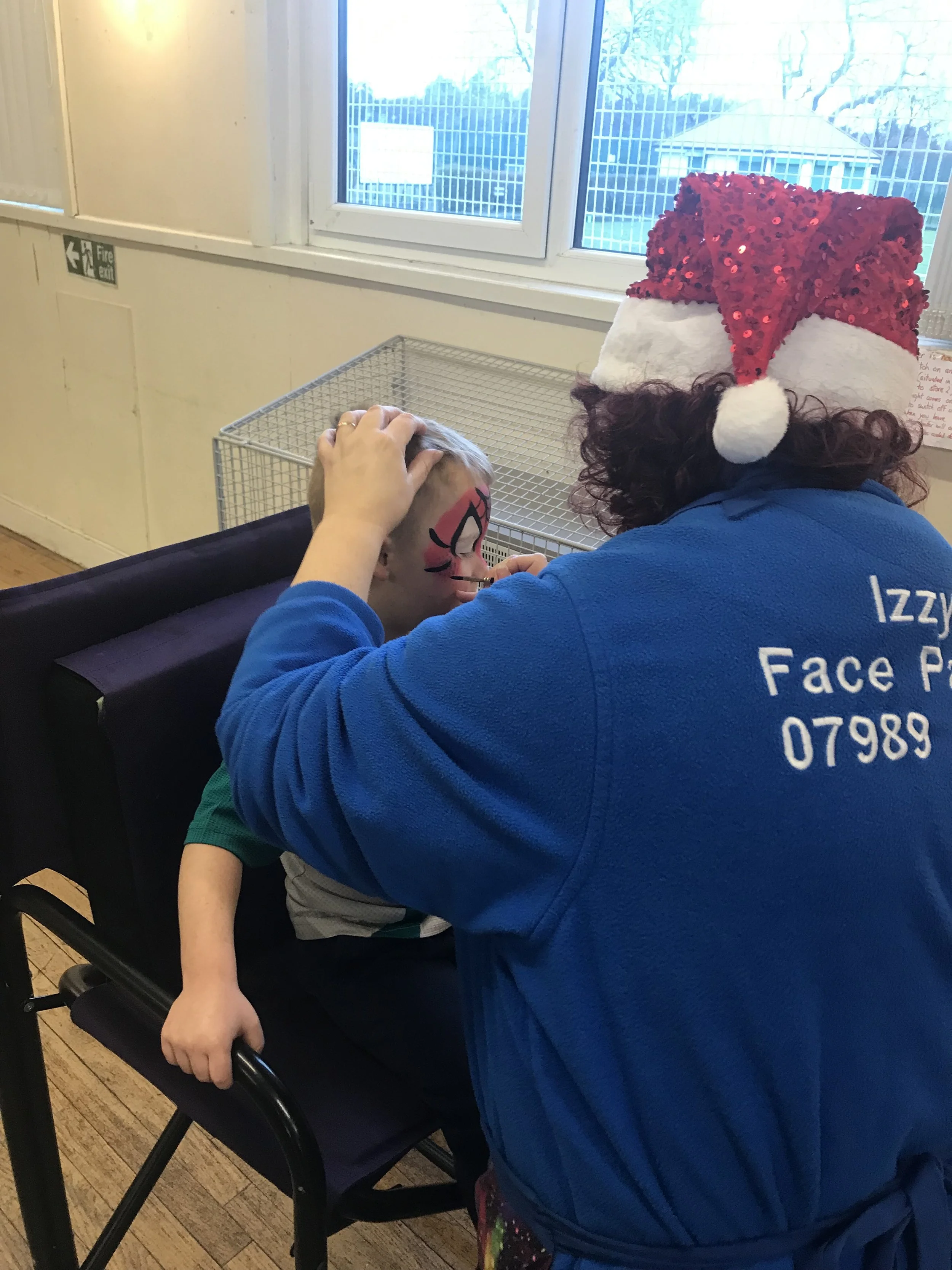 Izzy's Face Painting at our Christmas Family Event 2024
