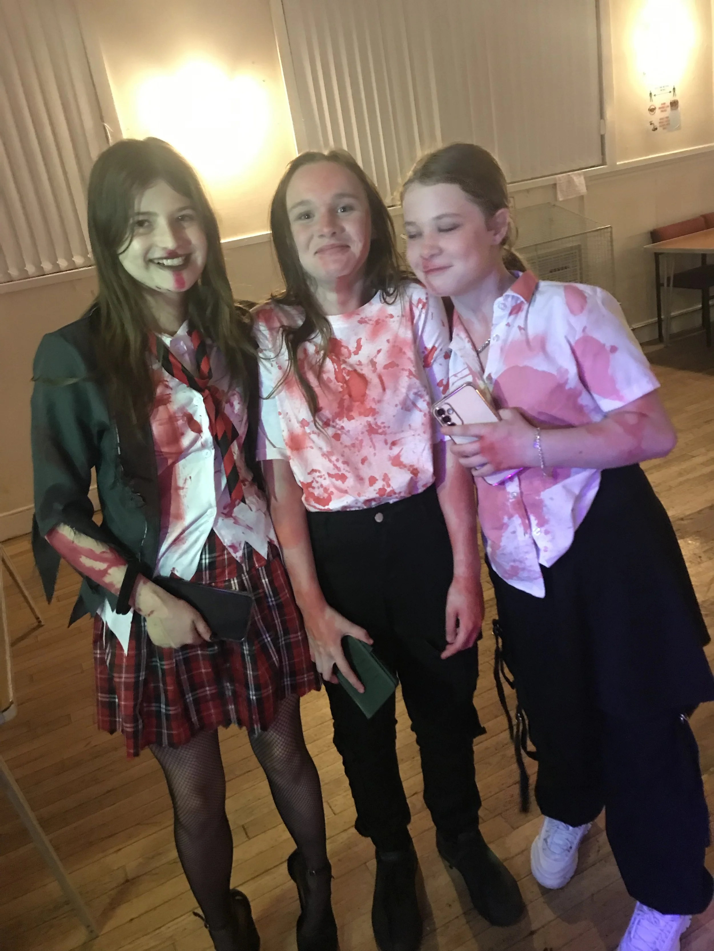 Halloween 2024 Fancy Dress Newsham near Blyth, Northumberland