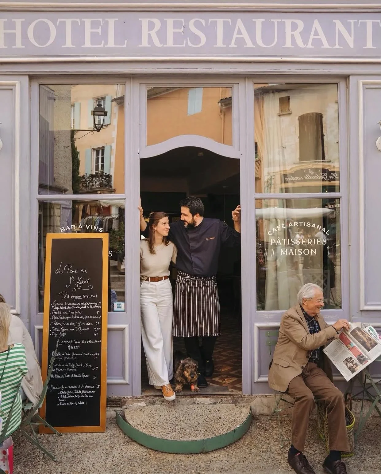 The most popular episode of my new podcast Postcards From Provence has been, without doubt, my conversation with the luminous Lise Kvan of @lesainthubert - one of my very first friends in the Luberon, and still my favourite guide to this corner of th