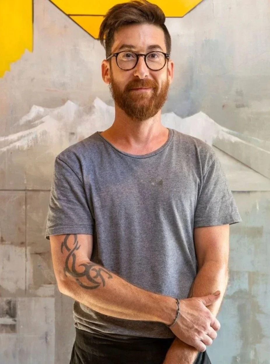 It was SUCH a pleasure to sit down recently with the incredibly talented William Ruller, a painter and ceramicist whose visual language was forged somewhere you wouldn't expect: the abandoned mills of upstate New York, where he grew up.

He lives in 