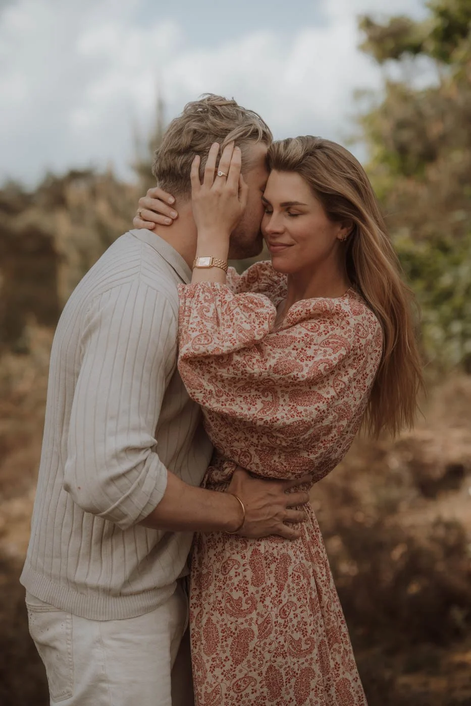 Romantische coupleshoot tijdens familiesessie – Soestduinen