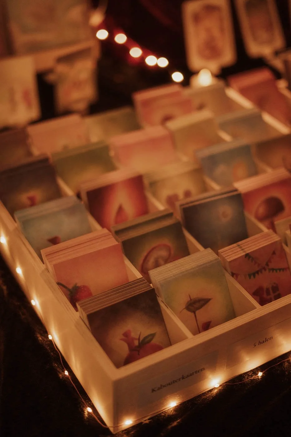 Branding fotografie van kaarten van Lot Bouwes