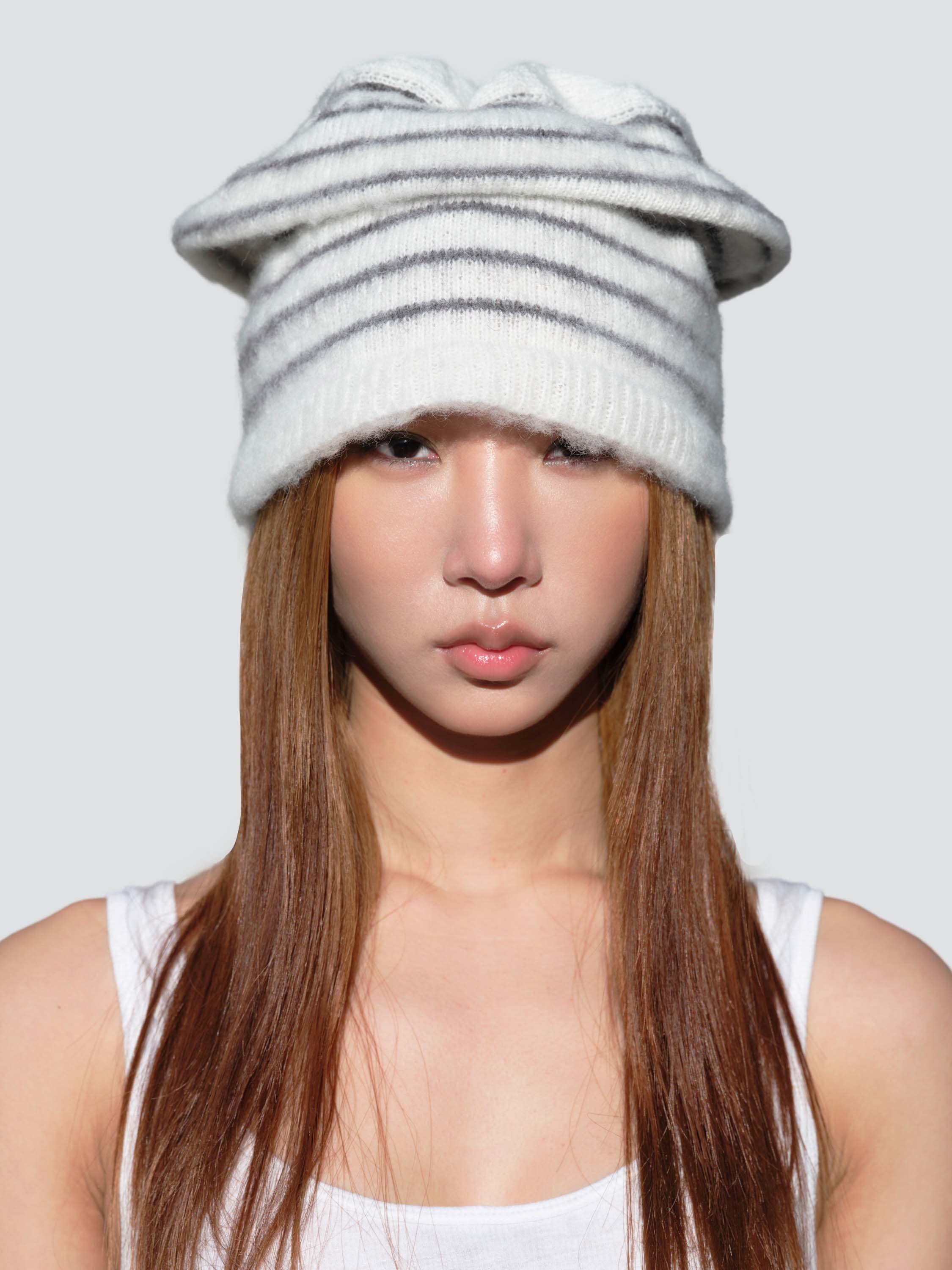 Beret Beanie - White
