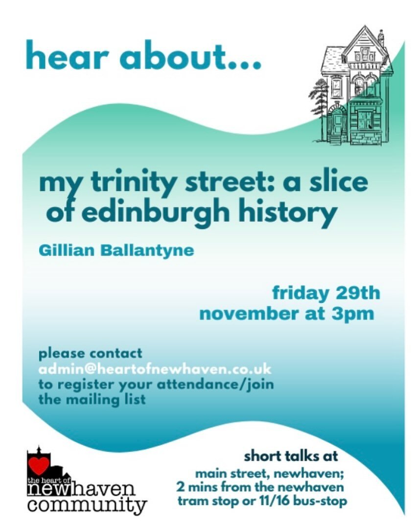 This Friday Gillian will talk about the history of her street, Mayville Gardens in Trinity, designed in 1880 by Hippolyte Blanc. Hear About the origins of Trinity, early inhabitants from sea captains to theatre impresarios and famous neighbours inclu