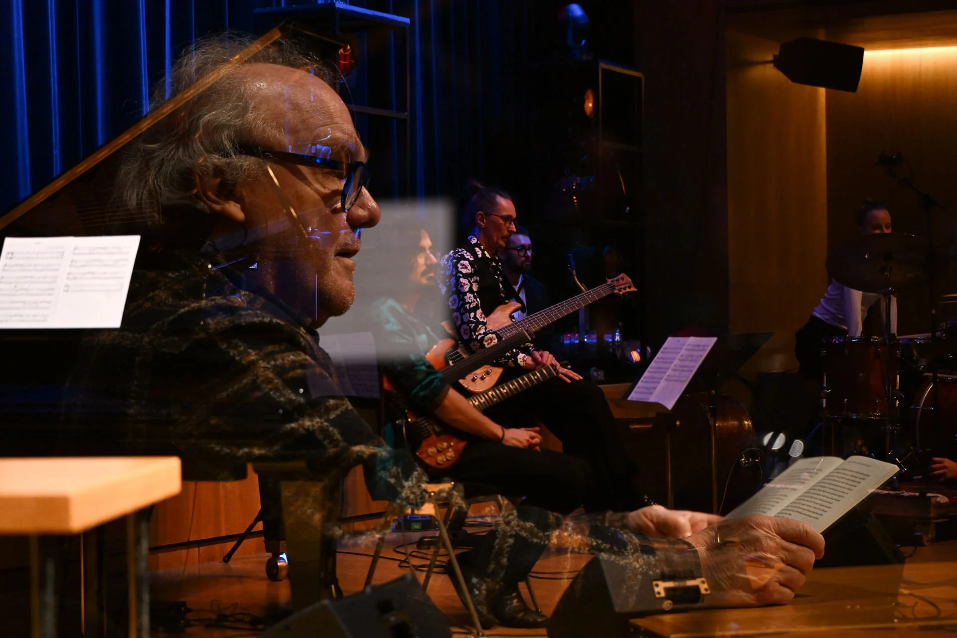 michael köhlmeier & claude diallos jazzambach ensemble 2026  © julienne speckle