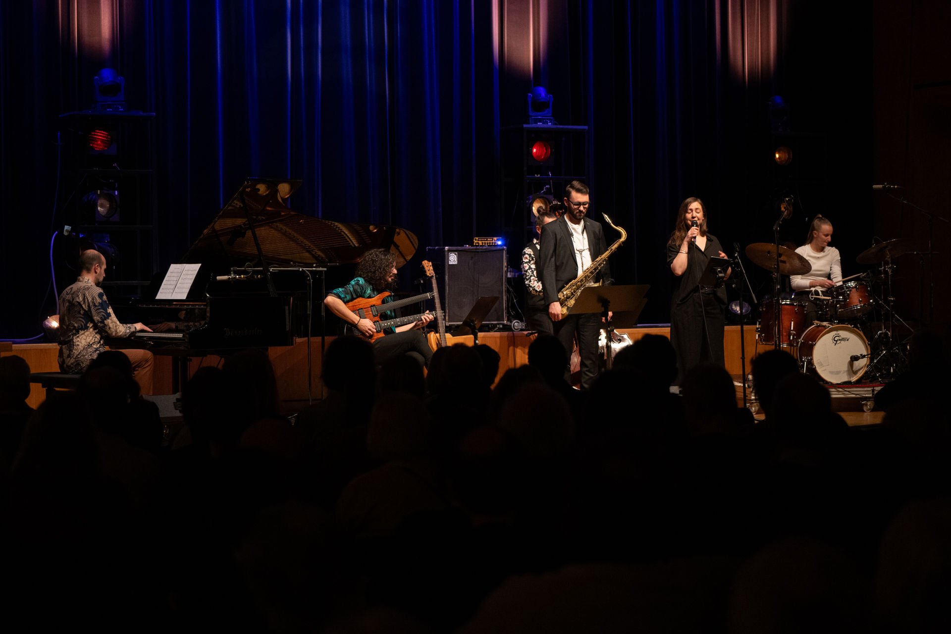 michael köhlmeier & claude diallos jazzambach ensemble 2026  © julienne speckle