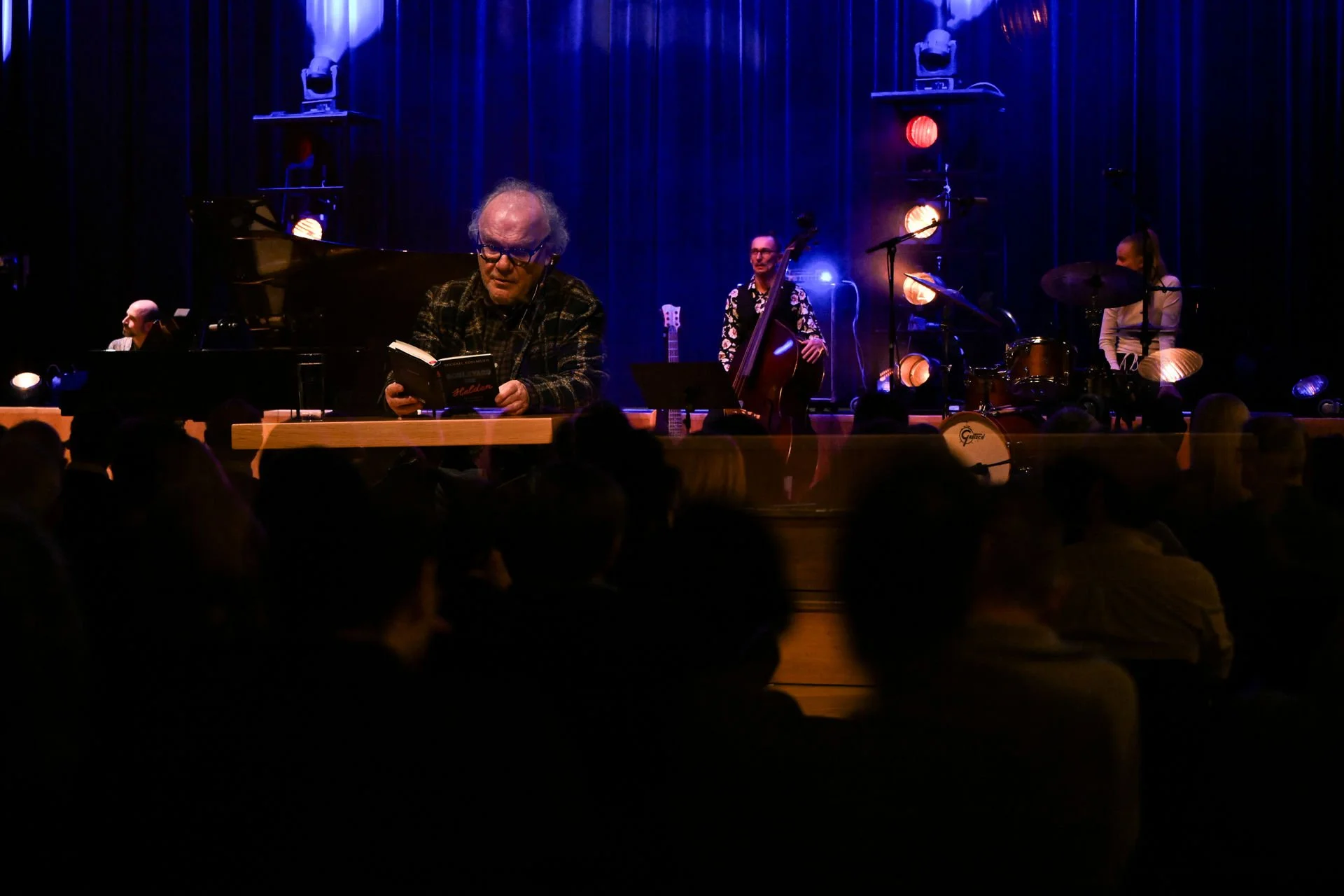 michael köhlmeier & claude diallos jazzambach ensemble 2026  © julienne speckle