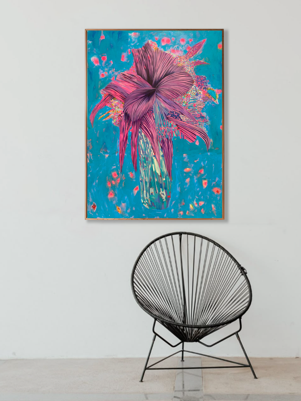 "Electric Blue" - Original Artwork