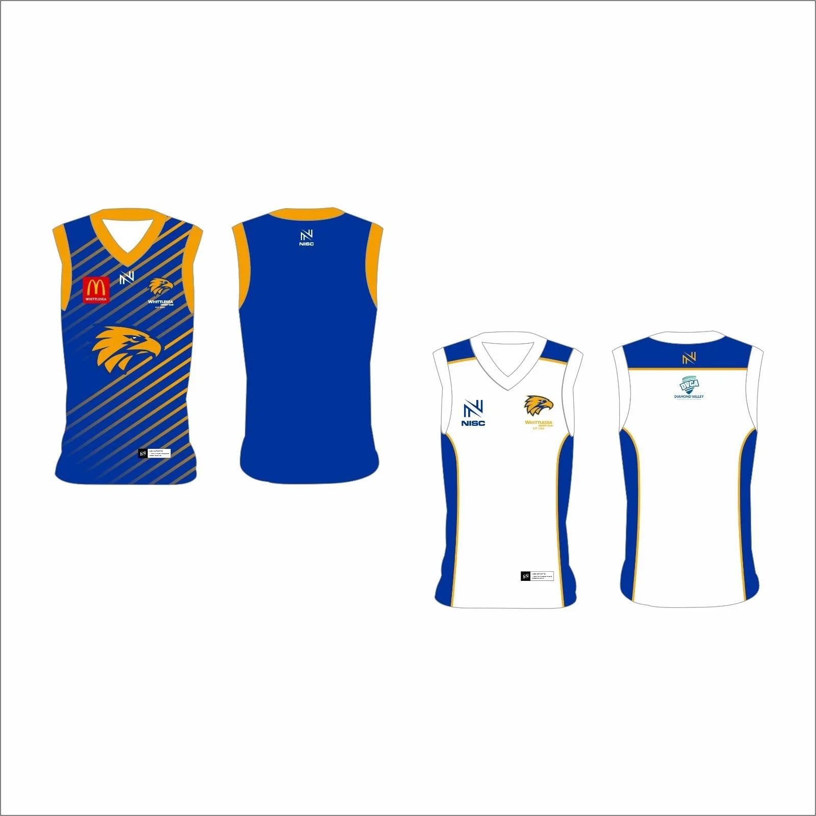 Whittelsea Cc Reversible Vests