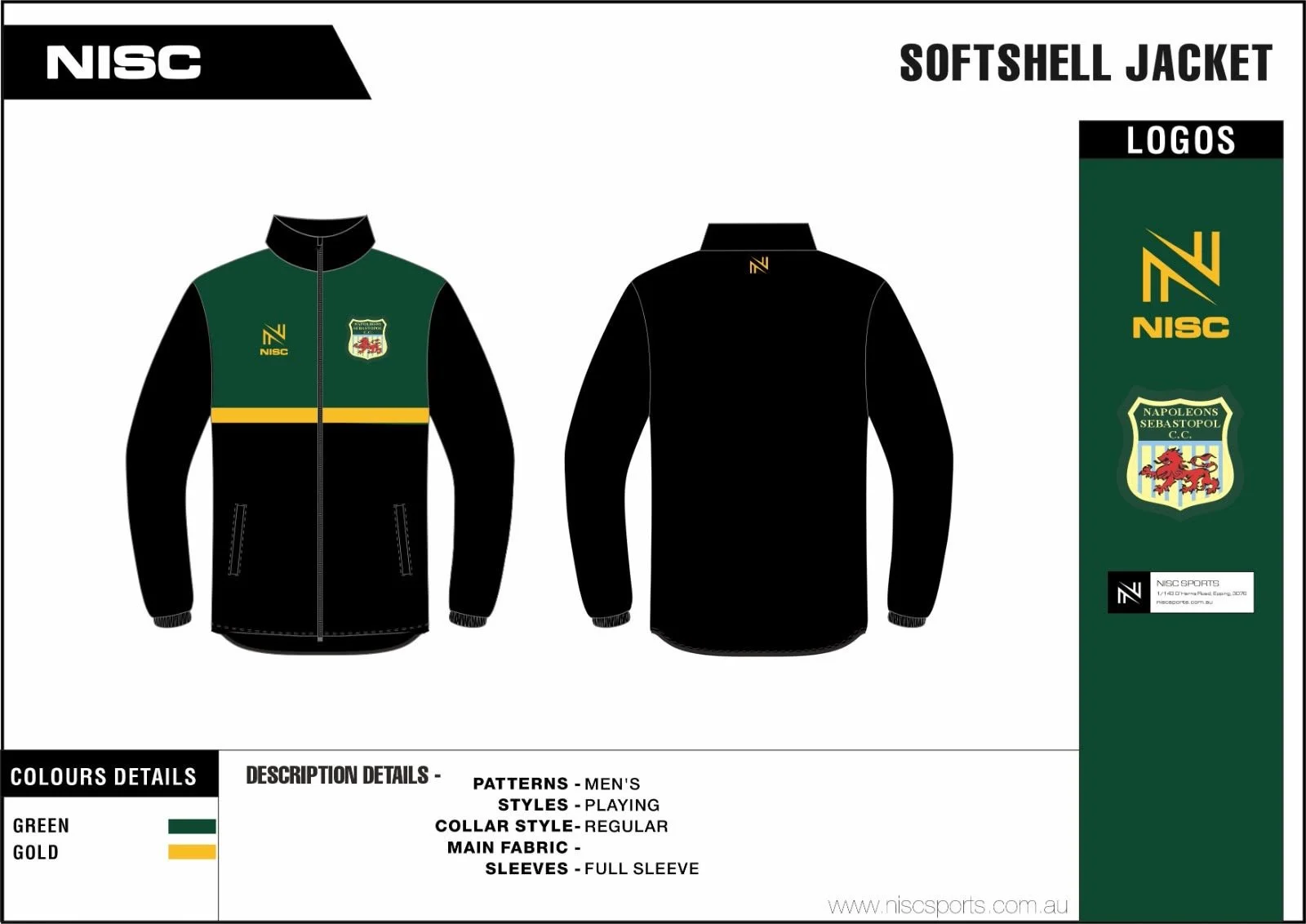 Naps/Sebas Cc Soft Shell Jacket