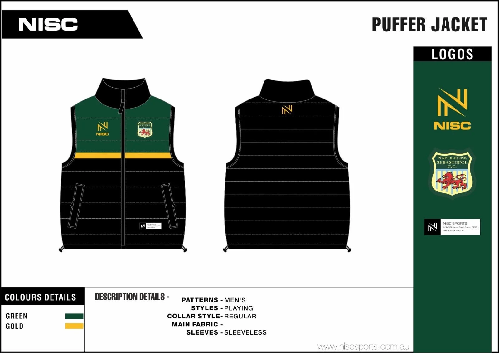 Naps/Sebas Cc Puffer Jacket