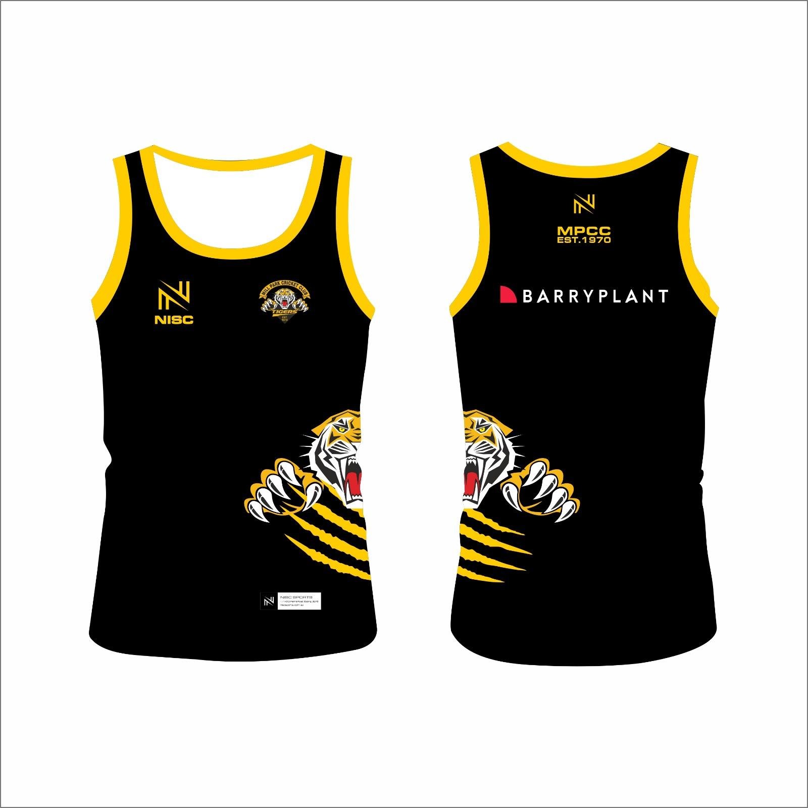Mill Park Cc Training Singlet