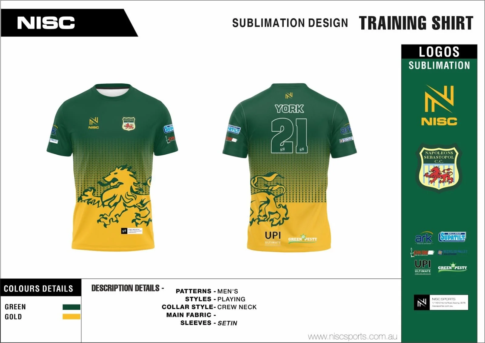 Naps/Sebas Cc Training Top SS