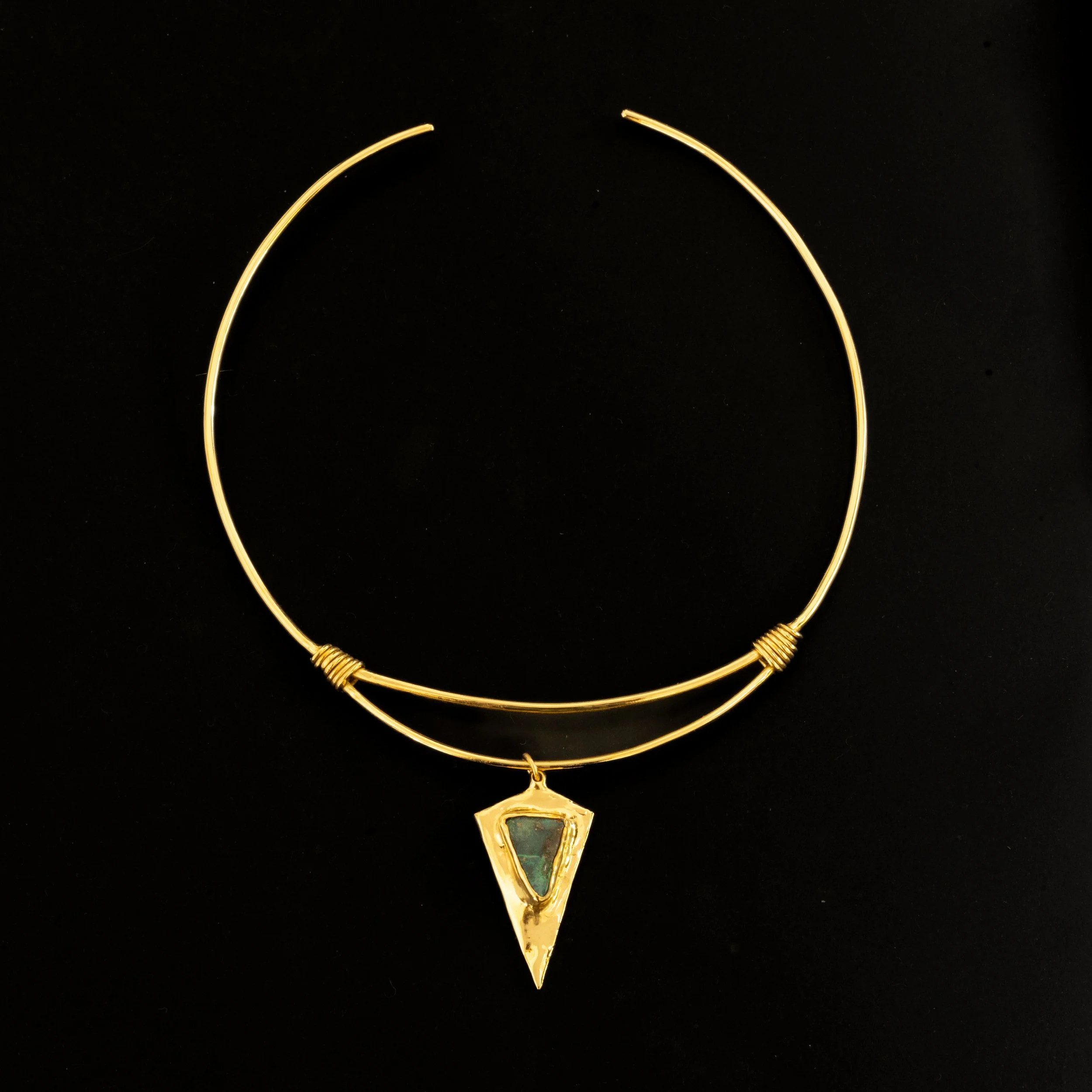 Gold Opal Choker