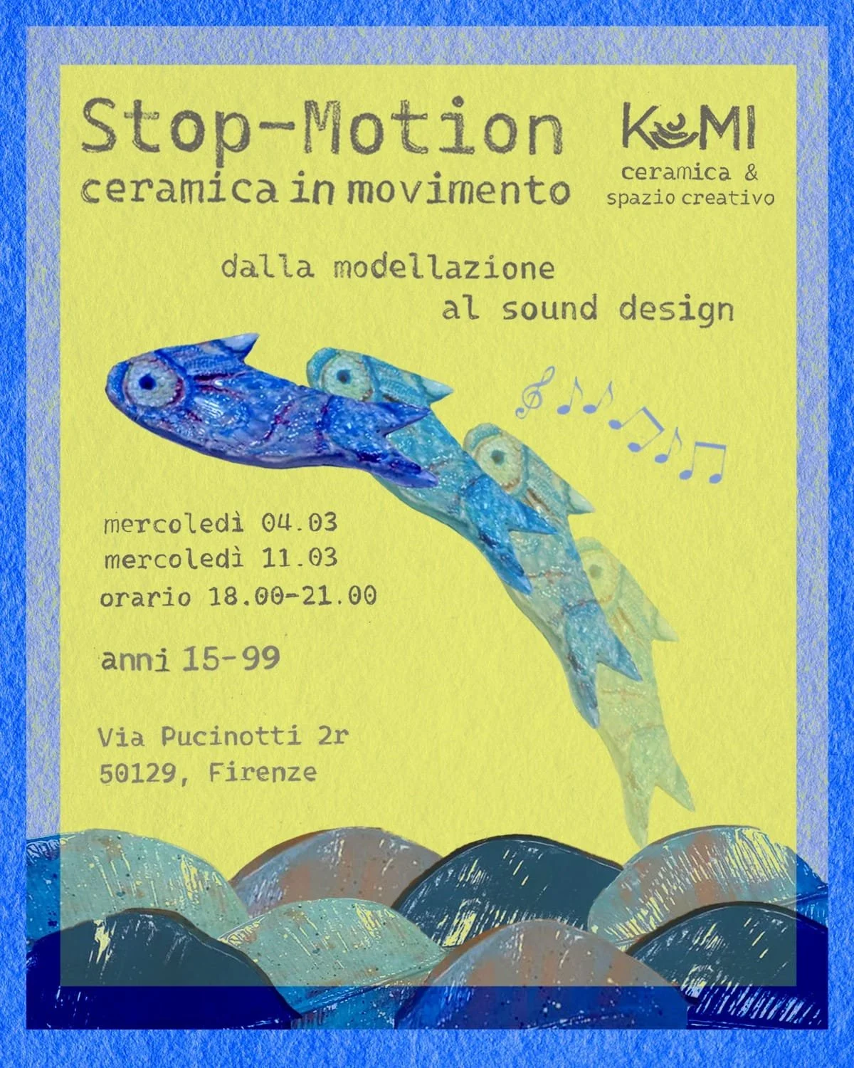 Workshop di “Stop-Motion: Ceramica in movimento”