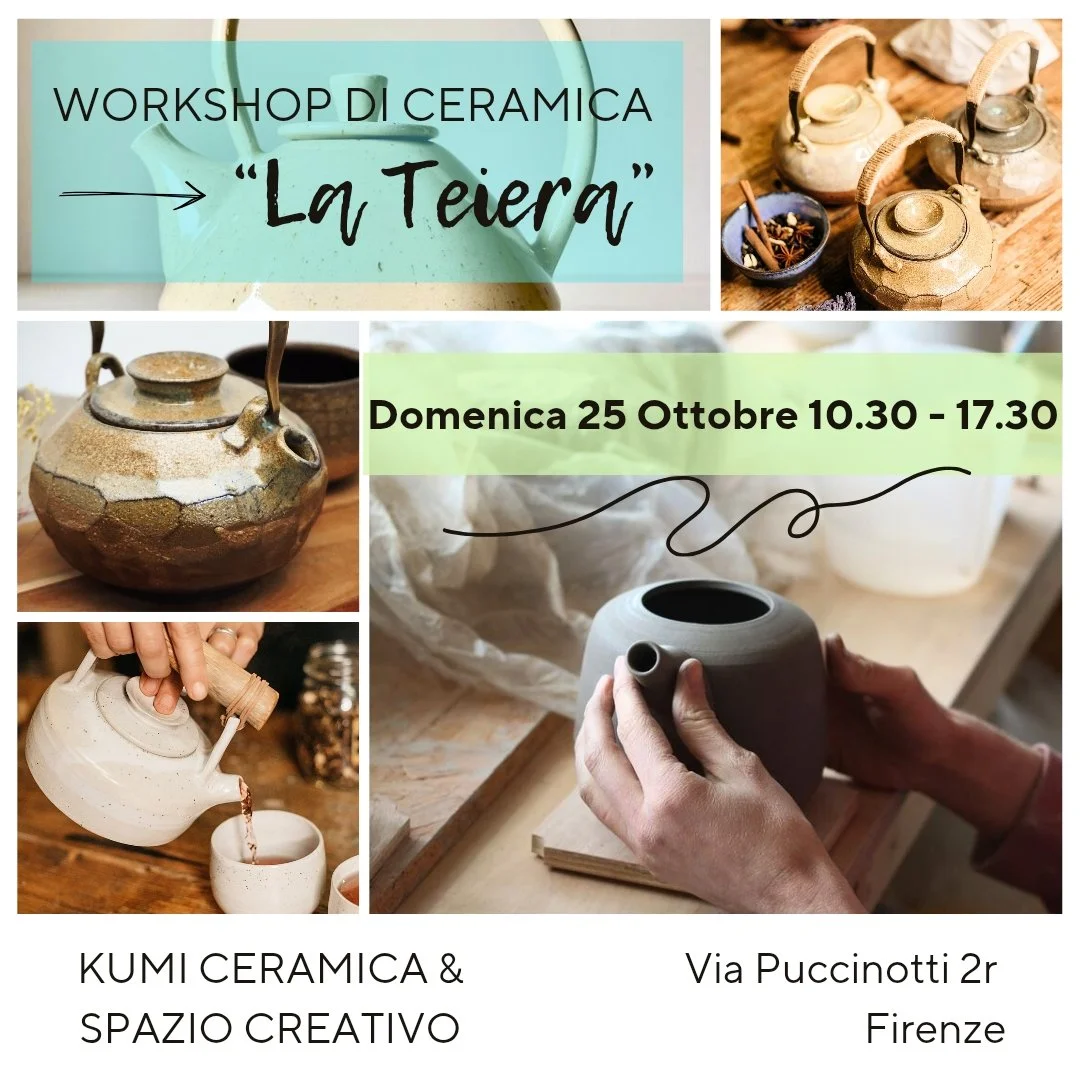 Workshop di Ceramica intensivo: “La Teiera”