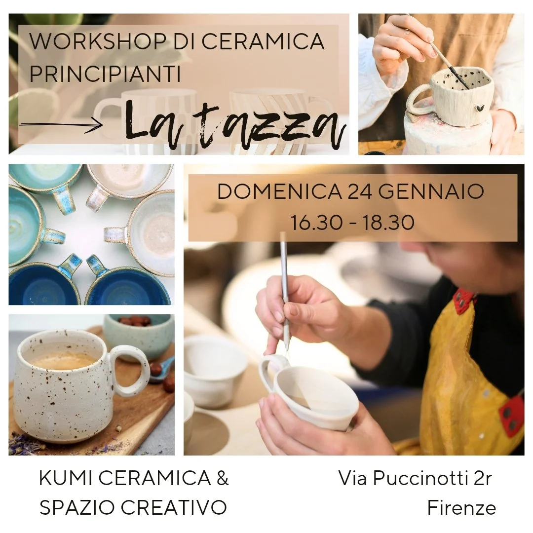 Workshop di Ceramica Principianti: "La Tazza” 