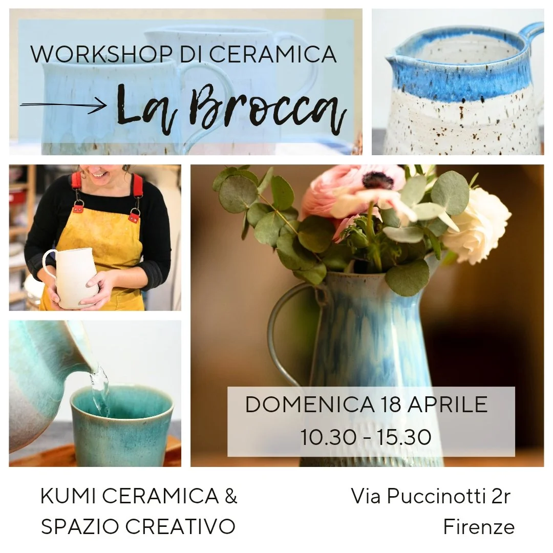 Workshop di Ceramica intensivo: “La Brocca”