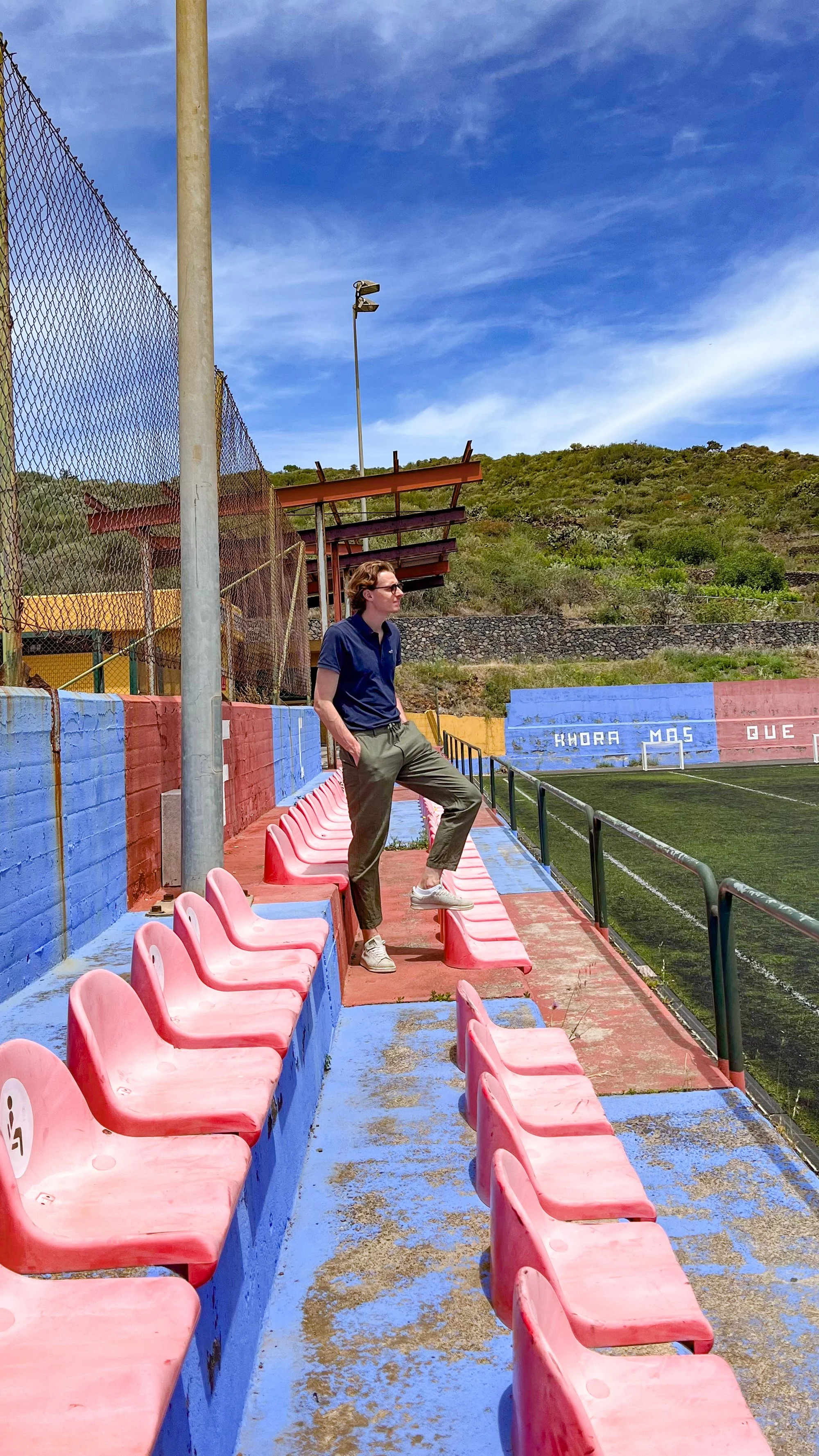 Altes Fussballstadion in El Hierro.