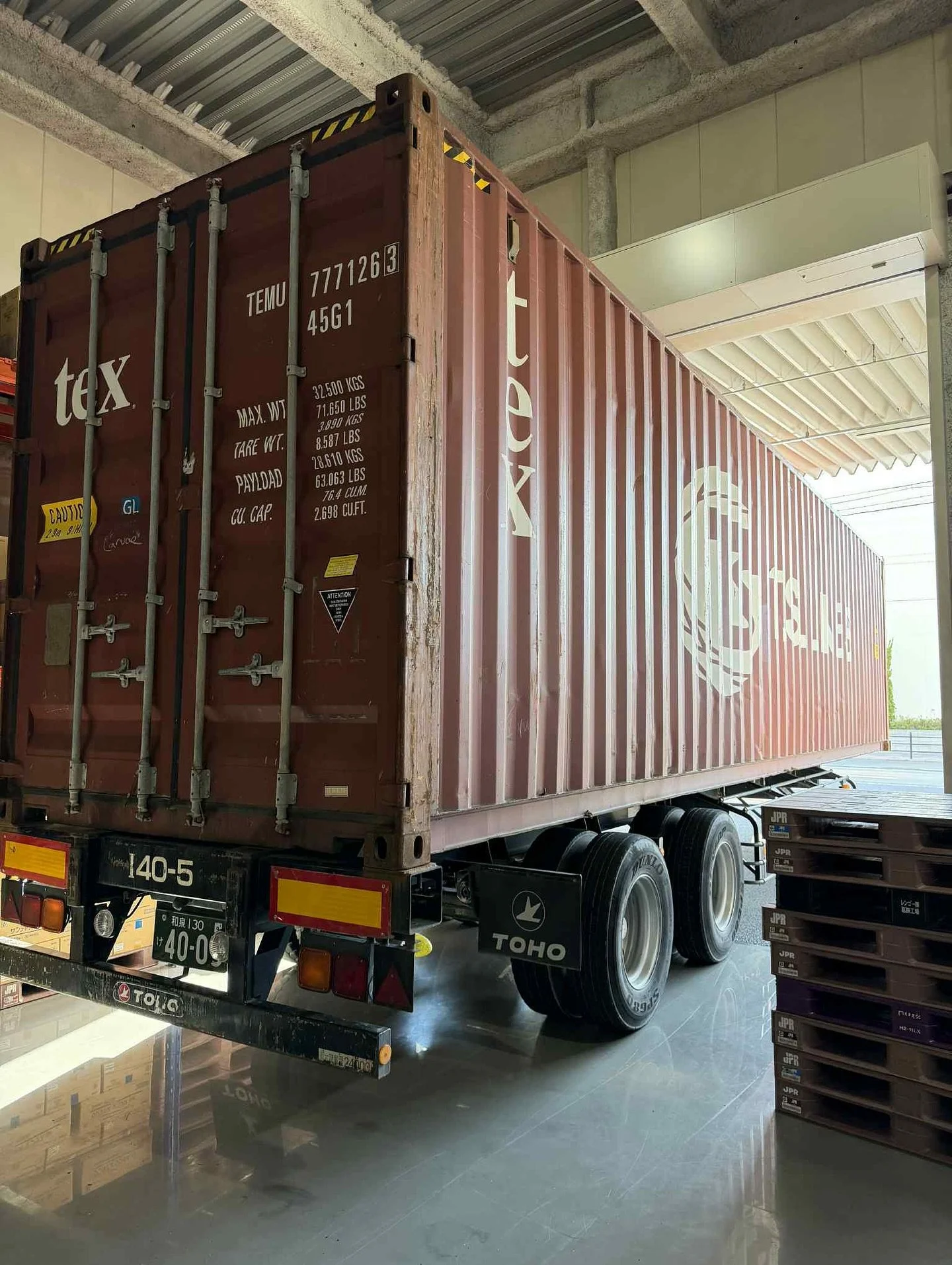 This is our largest container yet!

We&rsquo;ve been doing regular 20ft containers and this will be our first 40th container!

It was a pleasure being able to pack this container personally while I was in Japan. I wish I was able to take more photos 