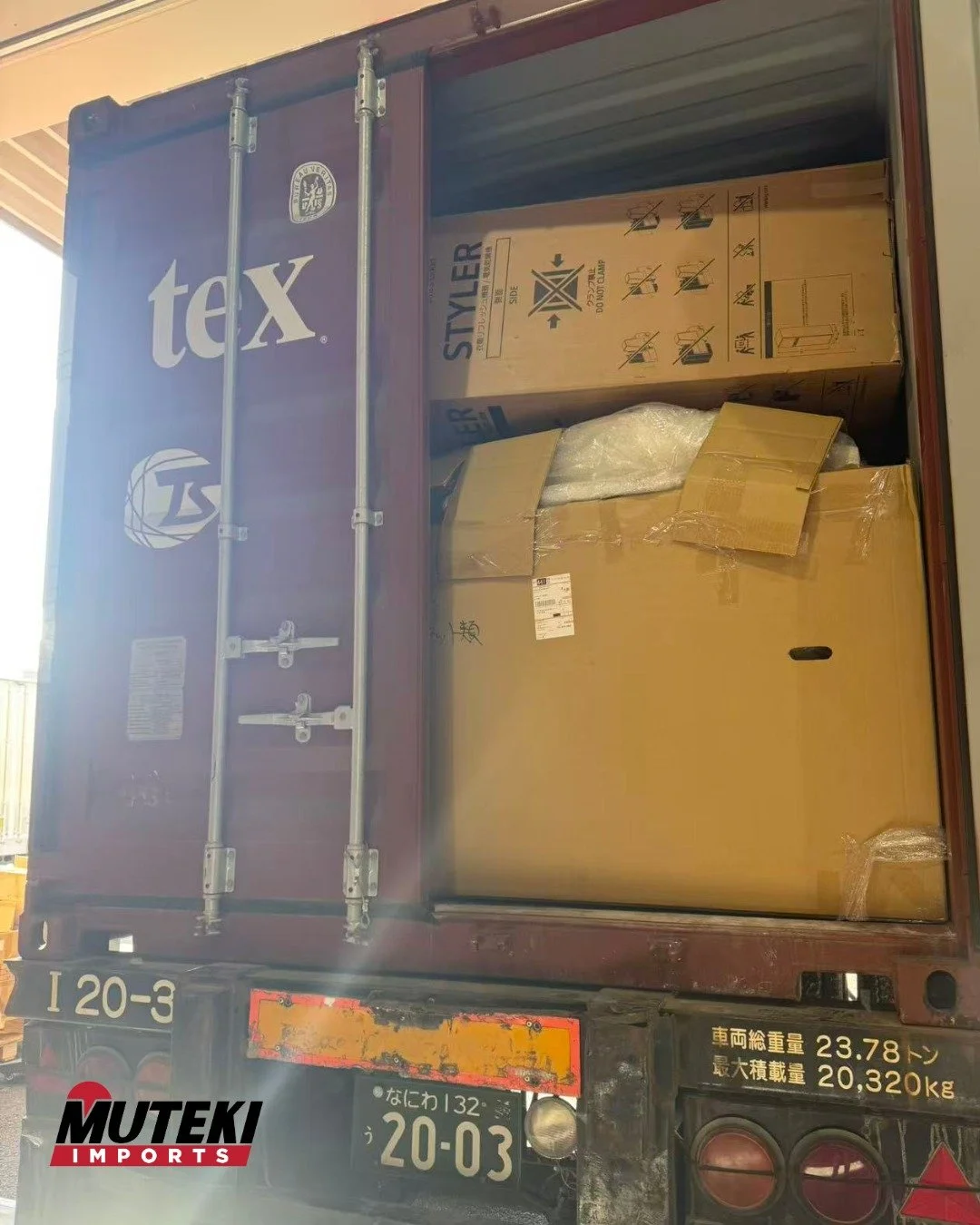 Our first container of the year is officially on the move! 

This marks our 11th container from Japan, which was loaded last Tuesday and is scheduled to arrive in Melbourne late February or early March.

A massive thank you to everyone who has parts 