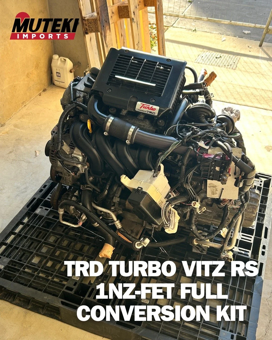 CUSTOMER HIGHLIGHT: Hayden&rsquo;s TRD Turbo 1NZ-FET Engine &amp; 5MT Gearbox

Hayden reached out via email with a Yahoo! Auctions Japan link for a rare TRD turbo engine he was keen to win. After some competitive late night bidding, we successfully s
