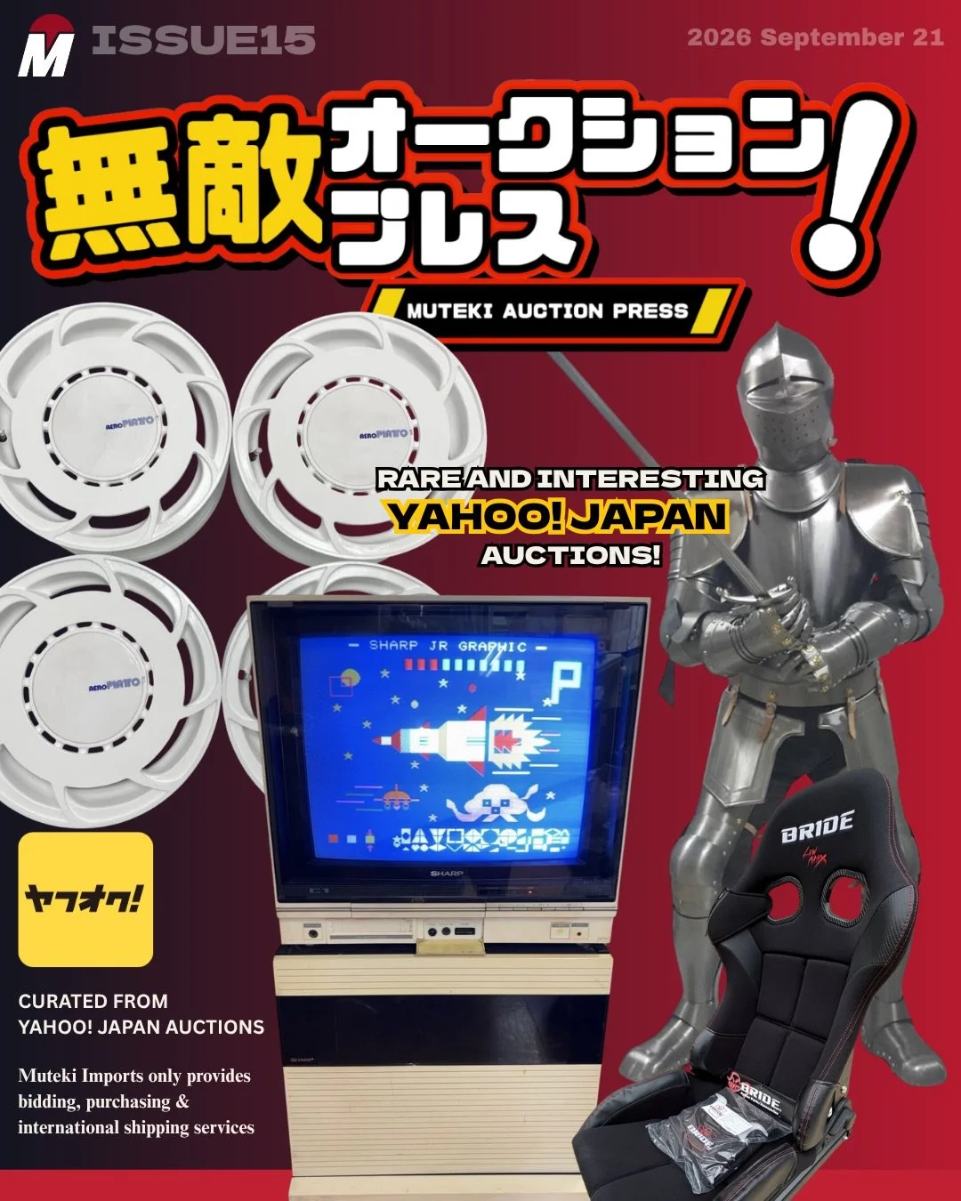 MUTEKI MAGAZINE #15

Pumping out some more rare items found on Yahoo auctions. DM us if interested 😎 Happy Monday!

.
.
.
.

#mutekiimports
#jdm 
#yahooauctionsjapan 
#importedproducts