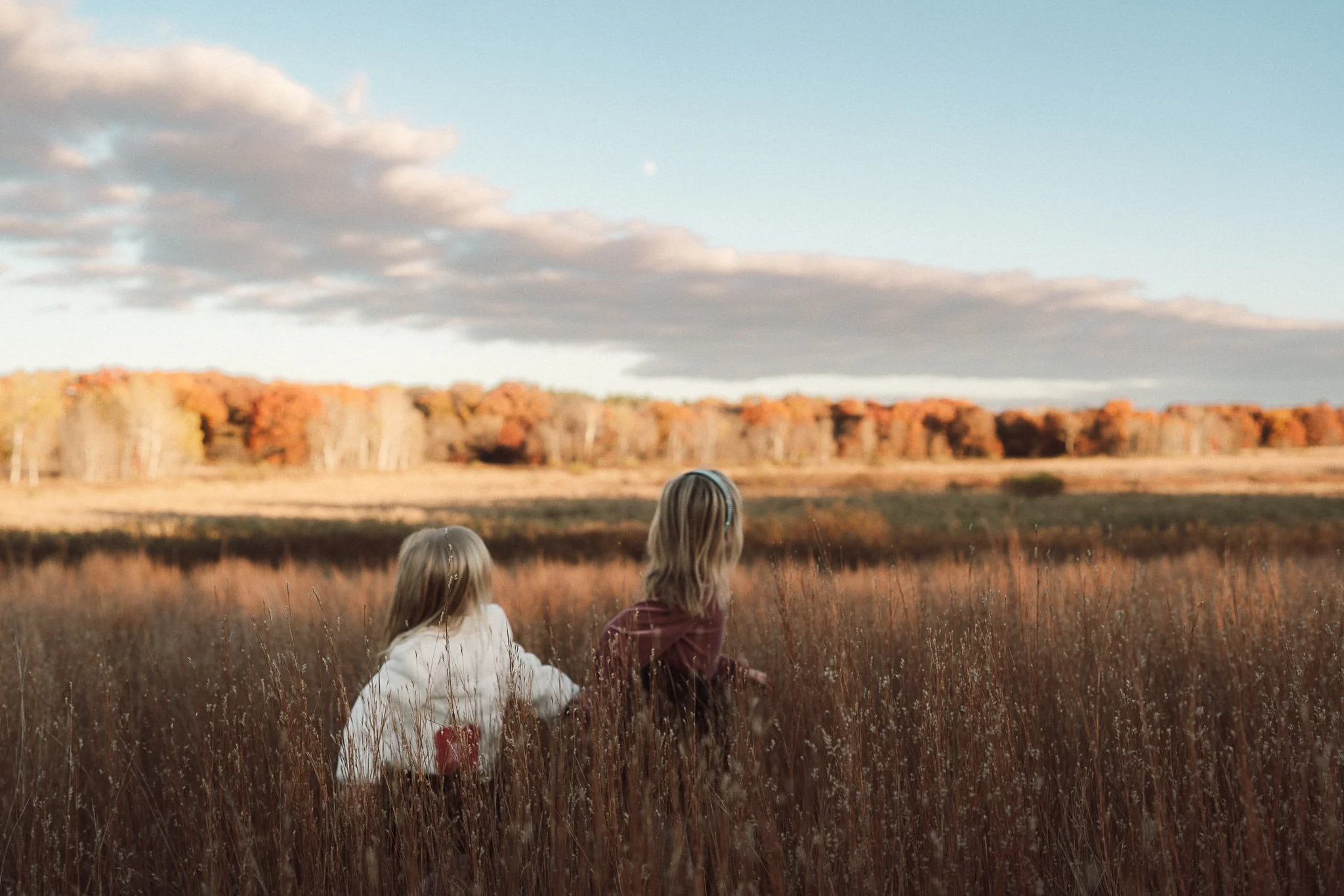 My kids frolicking