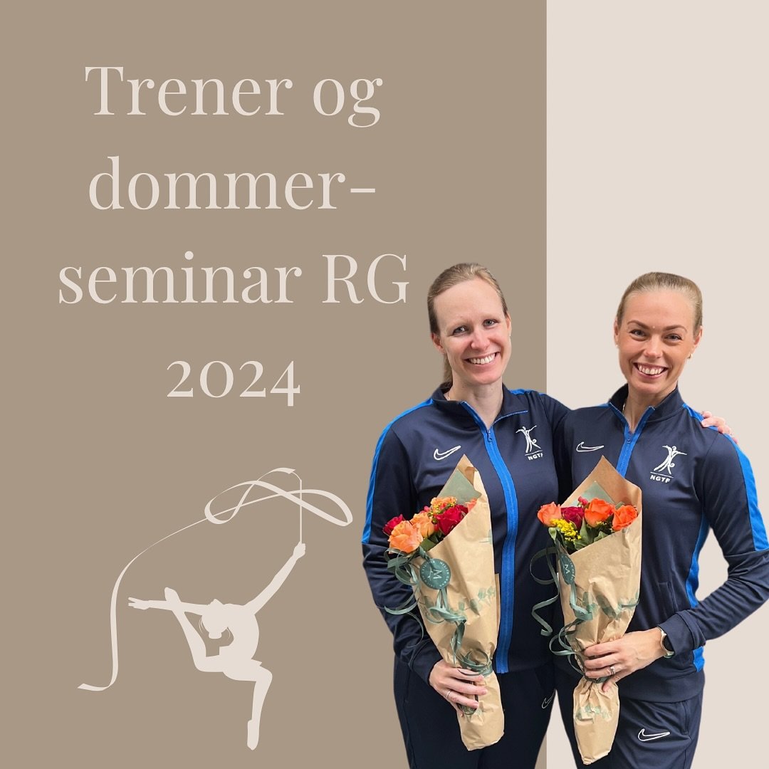 Foredrag: Trener- dommerseminar RG 2024🌟 

I helgen holdt jeg foredrag for trenere og dommere under det &aring;rlige seminaret i rytmisk gymnastikk (RG), sammen med fysio- kollega @martecdgram. 

Marte presenterte resultater fra sin doktorgrad p&ari