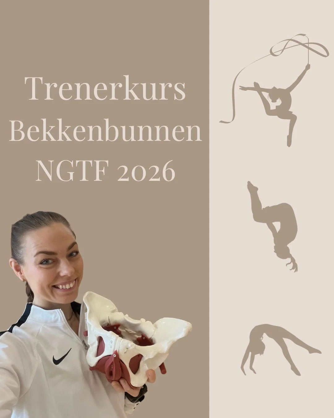 Trenerkurs: &laquo;Bekkenbunnen i alle livsfaser&raquo;🤸🏼&zwj;♀️

Sist helg holdt Hanna et pilotkurs om bekkenbunnen for trenere innen gymnastikk og turn. Det ble en l&aelig;rerik og fin l&oslash;rdag p&aring; NIH med mange nysgjerrige og motiverte