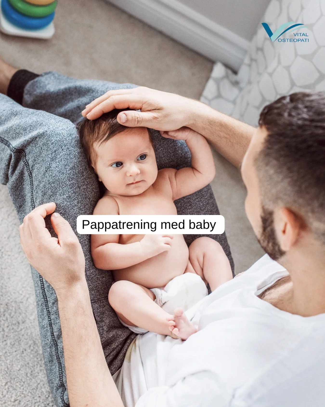 Tips til pappa?👶🏼

Barseltiden handler etter hvert ikke bare om mamma og baby &ndash; pappa fortjener ogs&aring; sin arena 💙

Hos Vital Osteopati arrangerer vi Pappa &amp; mini-trening, en sosial og aktiv styrketrenings&oslash;kt hvor pappa kan v&