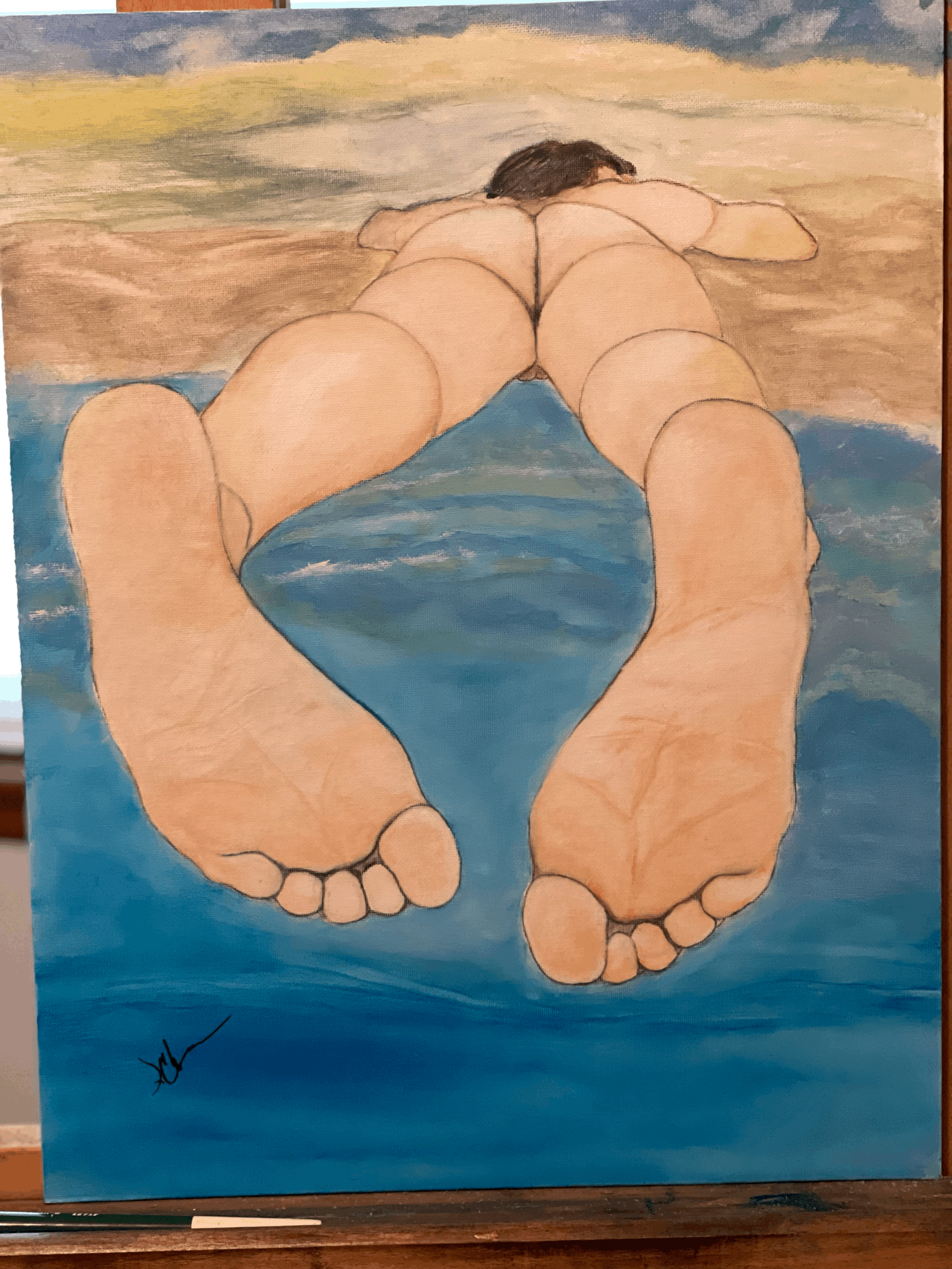 Ten Toes In The Sea
