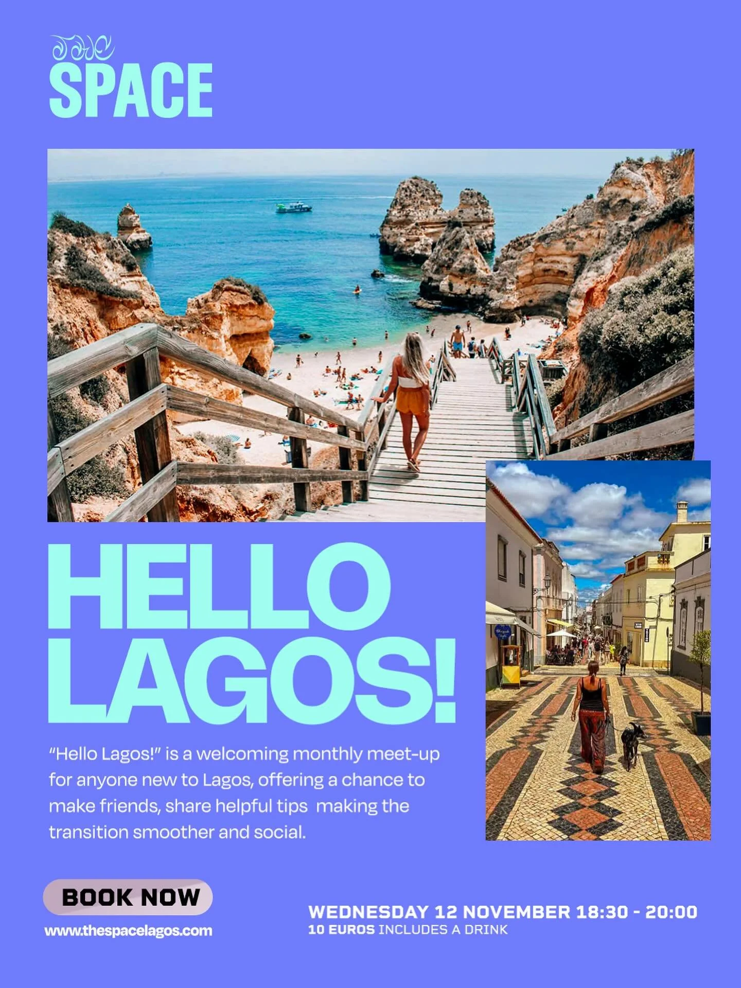 👥 MONTHLY HELLO LAGOS GET TOGETHER FOR NEWCOMERS! 
📆 WEDN 12 NOV 
🕰️ 18:30 - 20:00

&ldquo;Hello Lagos!&rdquo; is a welcoming monthly meet-up for anyone new to Lagos, offering a chance to make friends,  find out recommendations, share helpful tips