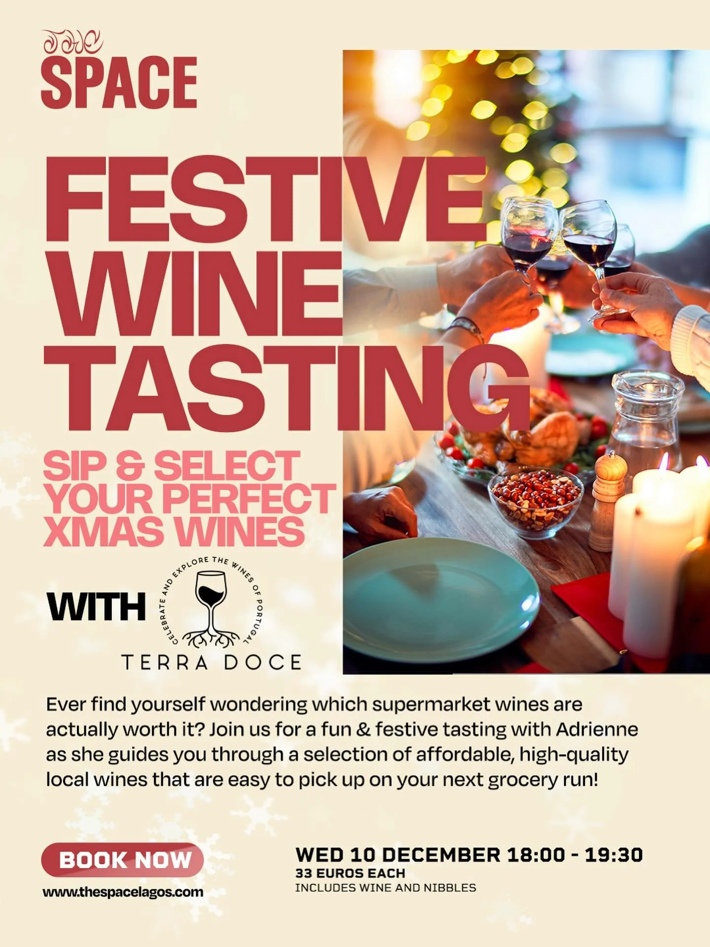 The first date sold out within 24 hours so we&rsquo;ve added another! 

BACK BY POPULAR DEMAND!
📆 Wednesday 10 December 
🕰️ 18:00 - 19:30 
🎟️ 33 euros including wines and nibbles

🍷 Ever find yourself wondering which supermarket wines are actuall