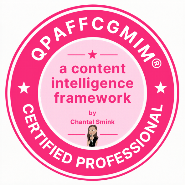 QPAFFCGMIM Certified Professional - Chantal Smink