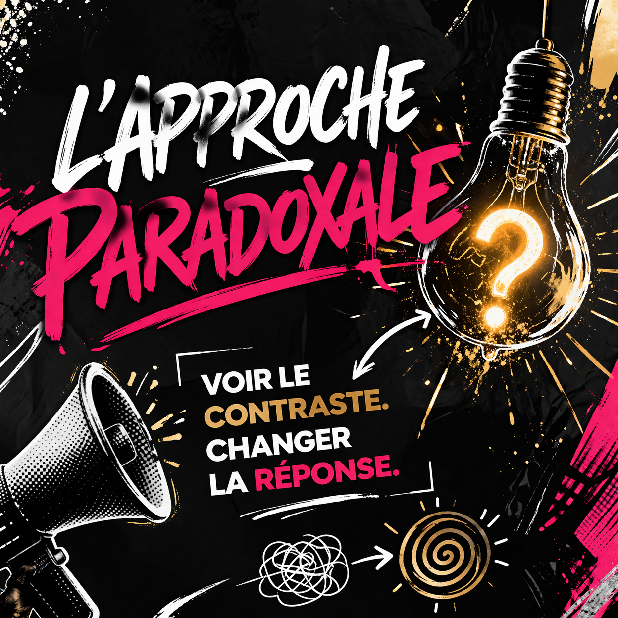 DECOUVREZ L'APPROCHE PARADOXALE (1 JOURNEE)